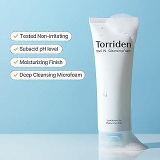 [Torriden] DIVE IN Low Molecular Hyaluronic Acid Cleansing Foam 150ml - Diva Melody