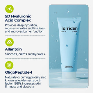 [Torriden] DIVE IN Low Molecular Hyaluronic Acid Cream 80ml - Diva Melody