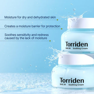 [Torriden] DIVE IN Low Molecular Hyaluronic Acid Soothing Cream 100ml - Diva Melody