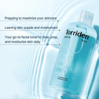 [Torriden] DIVE IN Low Molecular Hyaluronic Acid Toner 300ml - Diva Melody