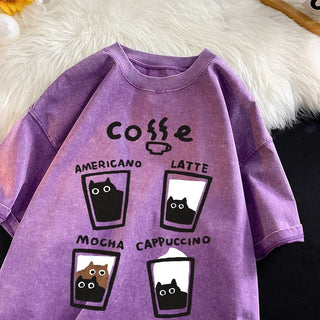 Trendy Cat Couple T-Shirt - Diva Melody