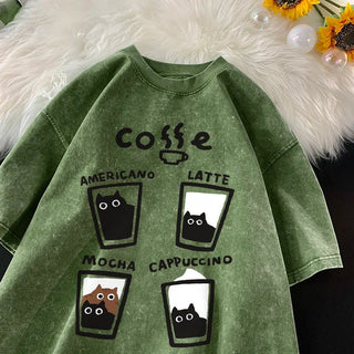 Trendy Cat Couple T-Shirt - Diva Melody