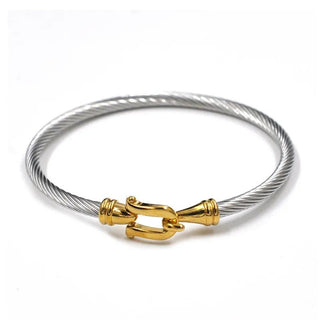 Trendy Charm Cuff Tie Knot Bracelets Bangles - Diva Melody