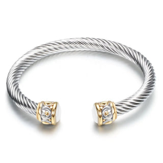 Trendy Luxury Stackable Bangle Cuff Bracelets - Diva Melody