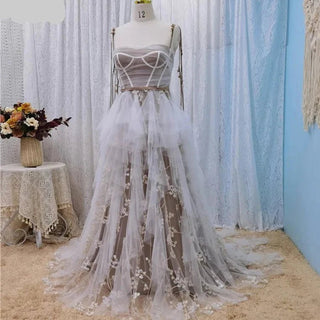 Tulle Ruffle Fashion Bridal Gown - Diva Melody