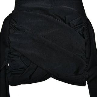 Turtleneck Sleeveless Sexy Mini Dress - Diva Melody