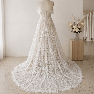 Unique Boho Bridal Gown - Diva Melody