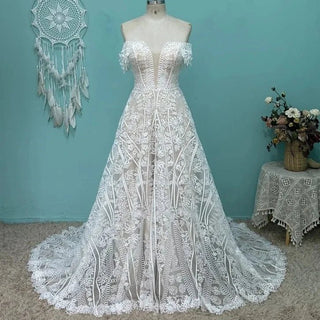 Unique Boho Bridal Gown - Diva Melody