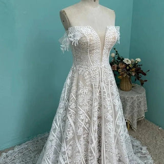 Unique Boho Bridal Gown - Diva Melody