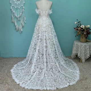 Unique Boho Bridal Gown - Diva Melody