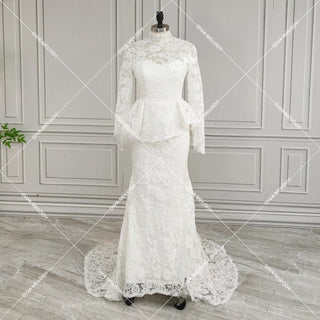 Unique Lace Mermaid Wedding Dress - Diva Melody