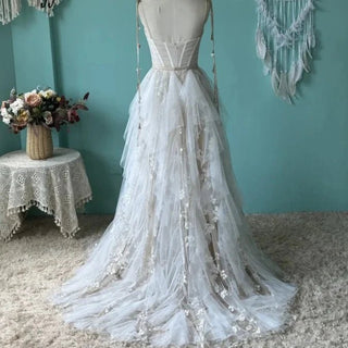 Unique Lace Wedding Dress - Diva Melody