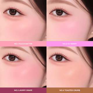 [Unleashia] Dough Dough Waffle Blush 7g - 4 Colors - Diva Melody
