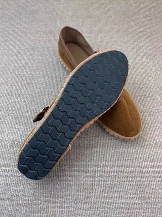 Velvet Ballet Flat Shoes - Diva Melody