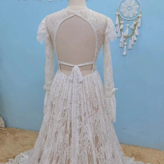 Vintage Boho Wedding Dress - Diva Melody