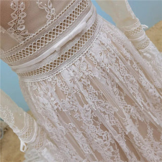 Vintage Boho Wedding Dress - Diva Melody