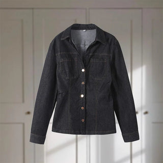 Vintage Denim Jacket & Jeans Set - Diva Melody