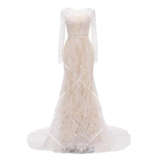 Vintage Lace Wedding Dress - Diva Melody