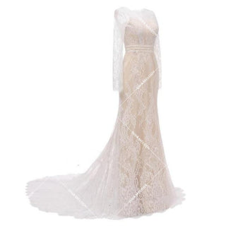 Vintage Lace Wedding Dress - Diva Melody