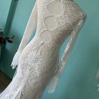 Vintage Long Sleeve Bridal Gown - Diva Melody