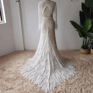 Vintage Mermaid Wedding Dress - Diva Melody