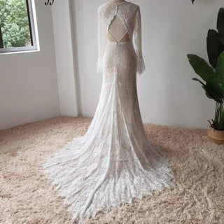 Vintage Mermaid Wedding Dress - Diva Melody