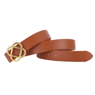 Vintage Suede Skinny Belt - Diva Melody