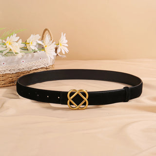 Vintage Suede Skinny Belt - Diva Melody