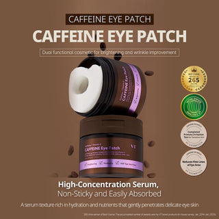 [VT Cosmetics] CAFFEINE Eye Patch 110ml*60ea - Diva Melody