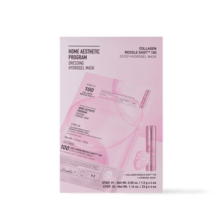 [VT Cosmetics] COLLAGEN Reedle Shot 100 2STEP Hydrogel Mask 4ea - Diva Melody