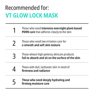 [VT Cosmetics] Glow Lock Mask 100ml - Diva Melody