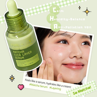 [VT Cosmetics] Matcha CIca Layer Serum 30ml - Diva Melody