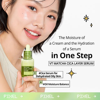 [VT Cosmetics] Matcha CIca Layer Serum 30ml - Diva Melody
