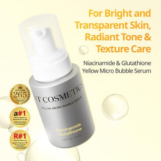 [VT Cosmetics] Niacinamide Glutathione Yellow Micro Bubble Serum 70ml - Diva Melody