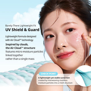 [VT Cosmetics] PDRN Air Cloud Sunscreen 50ml - Diva Melody