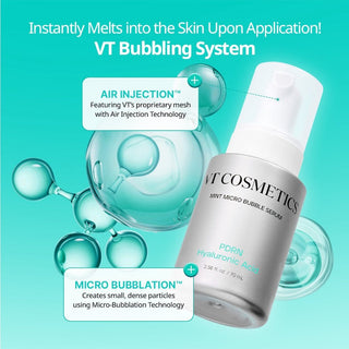 [VT Cosmetics] PDRN Hyaluronic Acid Micro Bubble Serum 70ml - Diva Melody