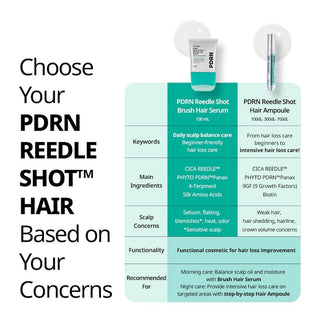 [VT Cosmetics] PDRN Reedle Shot Brush Hair Serum 100ml - Diva Melody