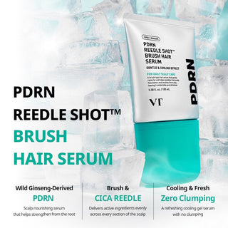[VT Cosmetics] PDRN Reedle Shot Brush Hair Serum 100ml - Diva Melody