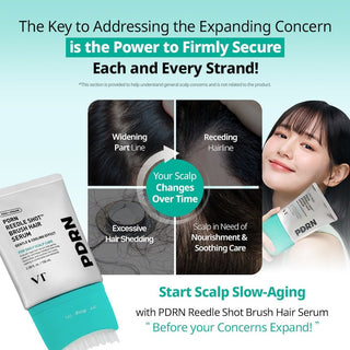[VT Cosmetics] PDRN Reedle Shot Brush Hair Serum 100ml - Diva Melody
