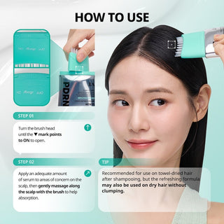 [VT Cosmetics] PDRN Reedle Shot Brush Hair Serum 100ml - Diva Melody