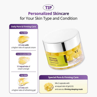 [VT Cosmetics] Retinal Peptide Hyaluronic Capsule Cream 50ml - Diva Melody