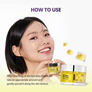 [VT Cosmetics] Retinal Peptide Hyaluronic Capsule Cream 50ml - Diva Melody