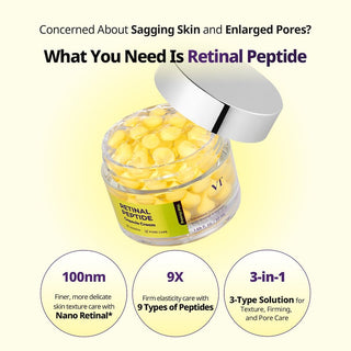 [VT Cosmetics] Retinal Peptide Hyaluronic Capsule Cream 50ml - Diva Melody