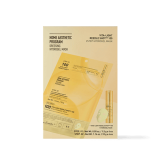 [VT Cosmetics] VITA-LIGHT Reedle Shot 100 2STEP Hydrogel Mask 4ea - Diva Melody