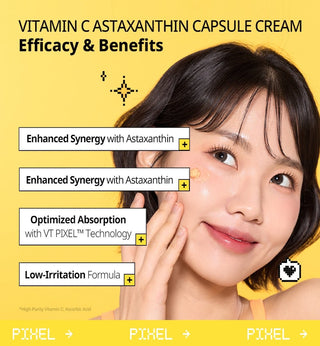 [VT Cosmetics] Vitamin C Astaxanthin Capsule Cream 50ml - Diva Melody