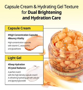 [VT Cosmetics] Vitamin C Astaxanthin Capsule Cream 50ml - Diva Melody