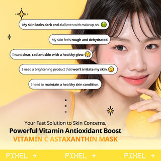 [VT Cosmetics] Vitamin C Astaxanthin Mask 320g*30ea - Diva Melody