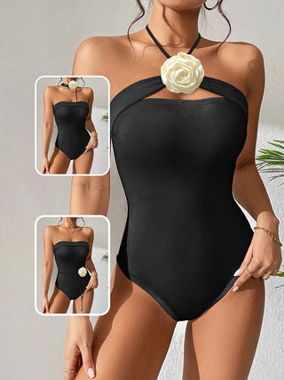 White Bride One Piece Luxury Elegant Bodysuit - Diva Melody