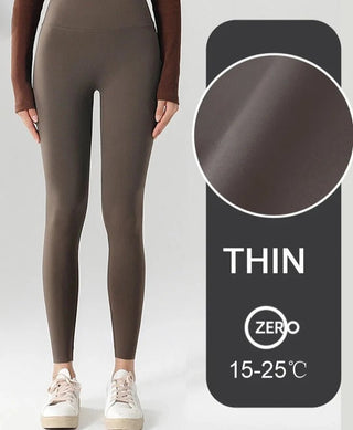 Winter High Waist Warm Women's Seamless Fleece Sports Fitness Leggings - Diva Melody