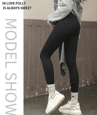 Winter High Waist Warm Women's Seamless Fleece Sports Fitness Leggings - Diva Melody